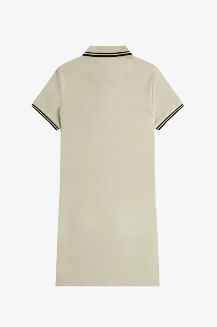 Fred Perry Twin Tipped Shirt Women’s Dress Oatmeal | EVXCI7520