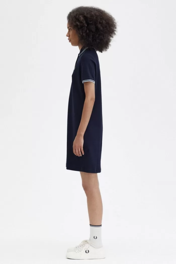 Fred Perry Twin Tipped Women’s Dress Navy | OZYHX9460