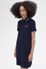 Fred Perry Twin Tipped Women’s Dress Navy | OZYHX9460