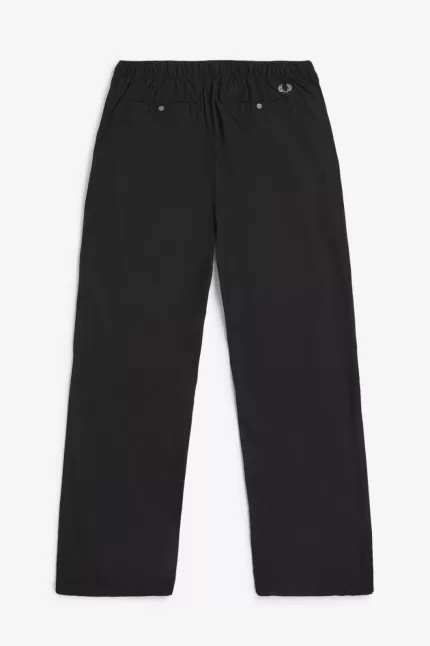 Fred Perry Utility Men’s Pants Black | MXOFJ0526