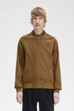 Fred Perry Waffle Cord Tennis Bomber Men’s Jackets Brown | ZISML2863